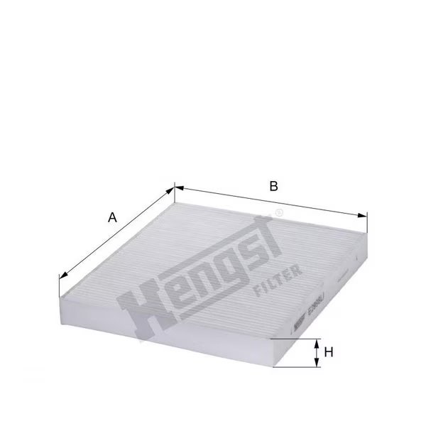 Cabin Filter, E2998Li, Hengst, Mfr#: E2998LI